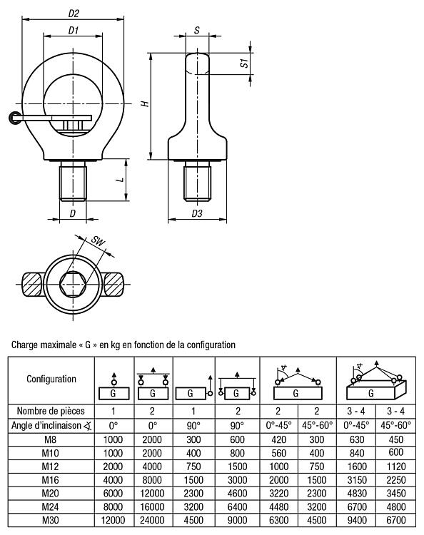 Guide complet sur l'utilisation sécuritaire des anneaux de levage