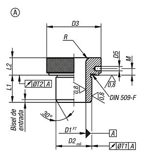 Casquillos insertables DIN 173