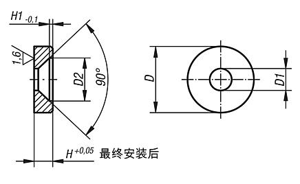钢制压力垫圈