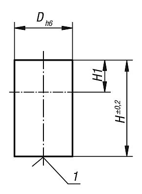 Aimant cylindrique en AlNiCo avec diamètre extérieur calibré