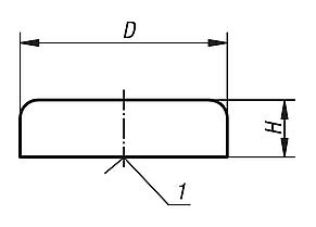 Magneti (magneti piatti) in ferrite dura