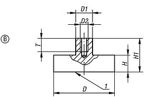 Magneti (magneti piatti) in SmCo forma B