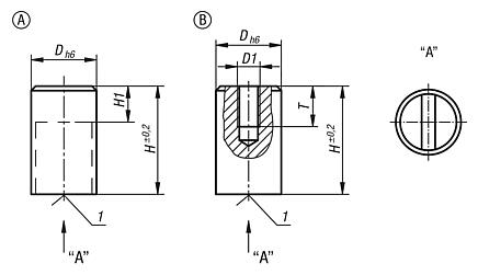 Aimant cylindrique en SmCo