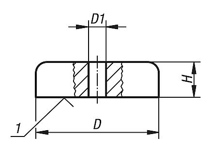 Magnety (plochý hrnkový magnet)