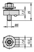 Earthing terminal Type I