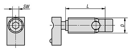 Connecting sets automatic Type I