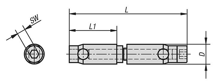 Butt connector sets automatic Type I