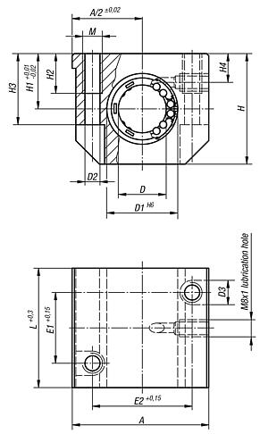 Linear housing units single, closed