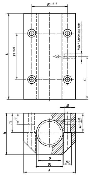 Linear housing units, aluminium, tandem, compact, closed