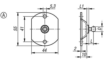 Round brackets, Form A