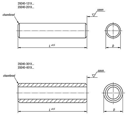 Rods stainless steel