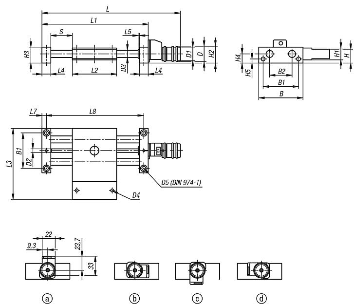 Cross tables, long, with position indicators, Form A