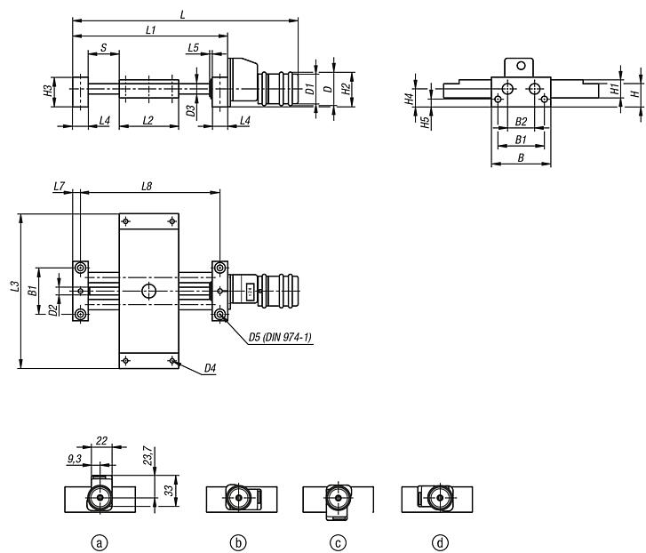 Cross tables, long, with position indicators, Form C