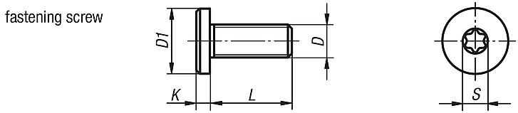 Fastening screws