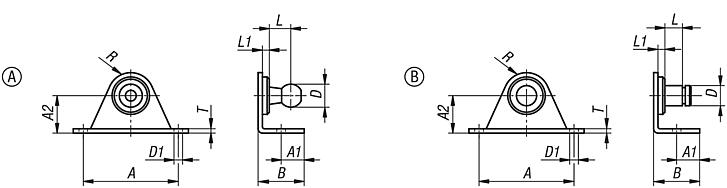 Angle brackets