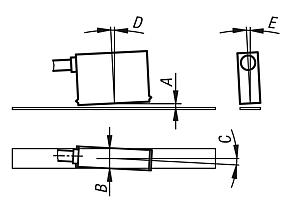 Sensores magnéticos, sensores passivos, design em miniatura interface IO-Link