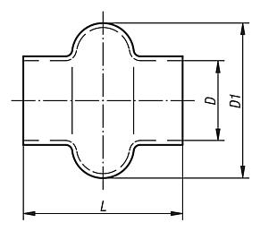 Protective rubber sleeves for universal and cardan joints (single)