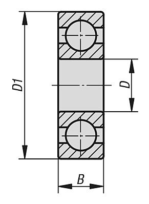 全陶瓷球轴承 Si3N4