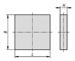 Damping plates polyether urethane