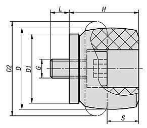 Profile dampers axial damping