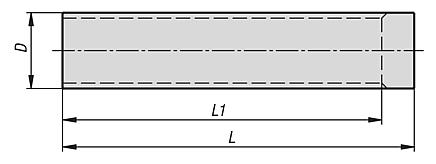 Splined shafts, T10 profile