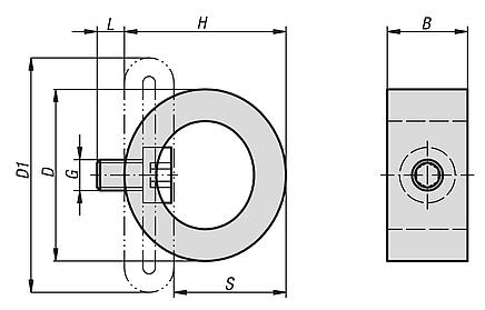 Profile damper radial damping, hard version