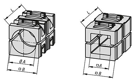 Reducer sleeves square