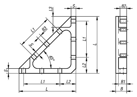 Angle plates