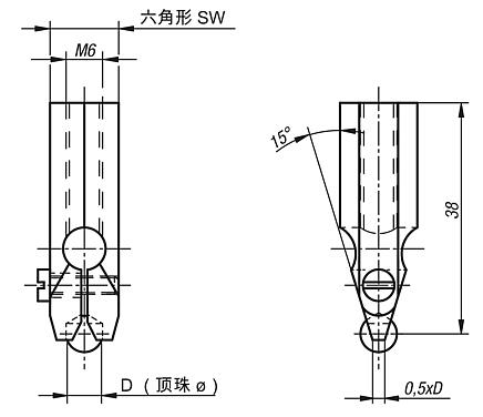 球轴承保持架