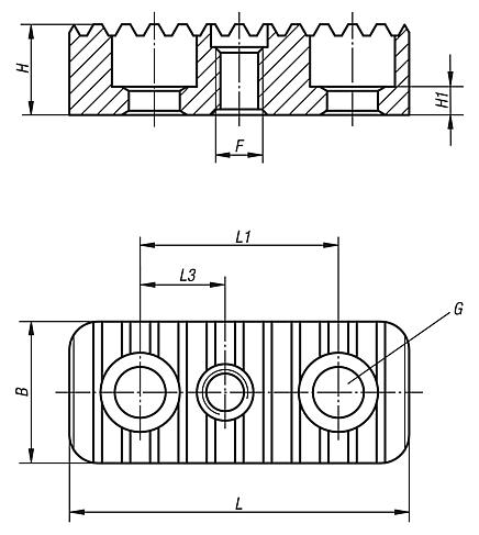 Rack plates