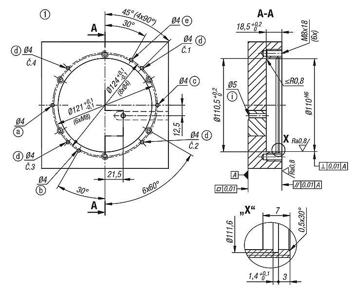 UNILOCK upínací modul 
ESA 138