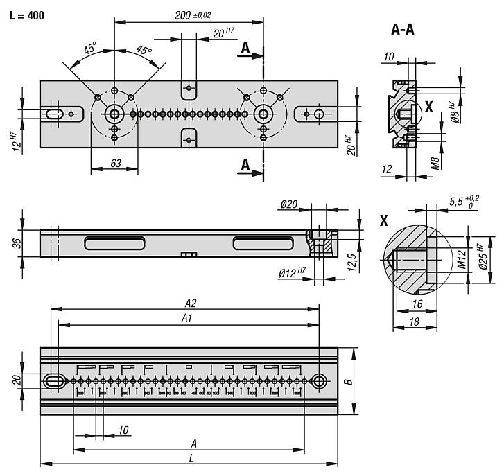 Base plates 5-axis clamping system compact