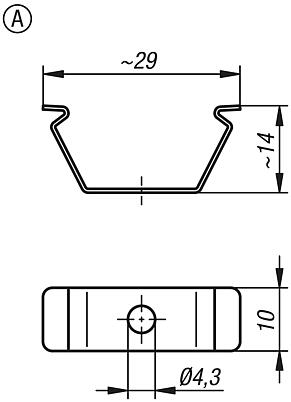 Support de lampe, standard, à visser