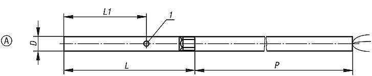 Inductive proximity switches, Form A, round housing with connection cable