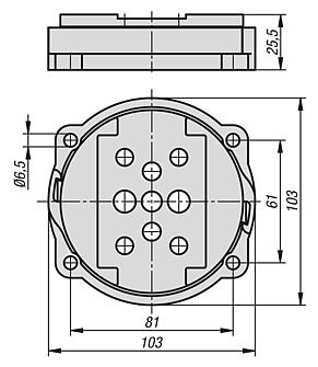 Rotary flanges