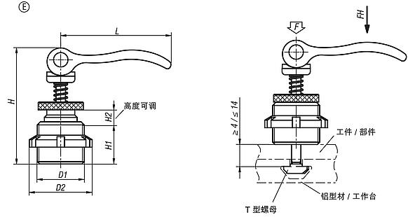 偏心夹具