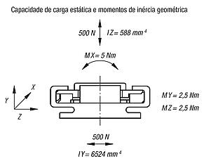 Guias deslizantes em miniatura DryLin® N