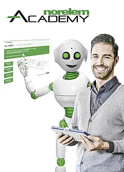 Further education is the focus at the special show "job and carreer" of the Hannover Messe: the norelem ACADEMY presents itself there for the first time this year