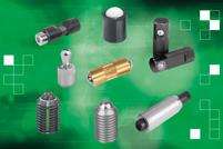 Secure positioning with spring plungers and lateral spring plungers!